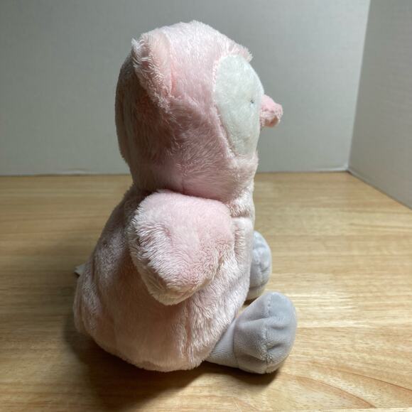 Just One You by Carter's For You Rattle Pink and White Owl Plush. Pre-Owned - Picture 3 of 9